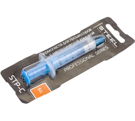 Термопаста для процессоров с теплораспределительной крышкой Frost CPU STP-C 5 г STEEL STP-C_5