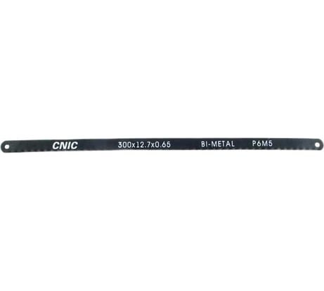 Полотно ручное 300x12.7x0.65 мм, 24Т, Р6М5 BI-Metal CNIC 27607