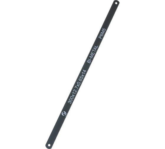 Полотно ручное 300x12.7x0.65 мм, 14Т, Р6М5 BI-Metal CNIC 59610