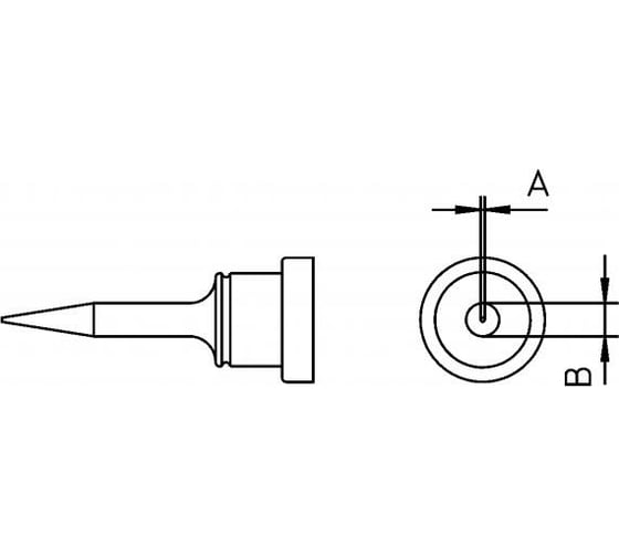 Паяльное жало LT 1SC WELLER 54449499