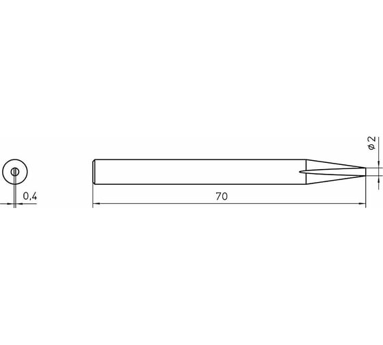Паяльное жало SPI40 224 WELLER 4SPI40224-1 1