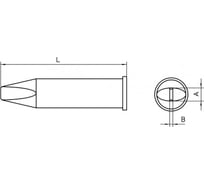 Паяльное жало XHT E WELLER 54480299