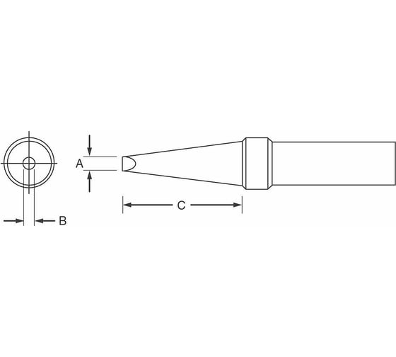 Паяльное жало ET AA WELLER 4ETAA-1