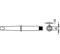 Паяльное жало CT5 B7 WELLER 4CT5B7-1