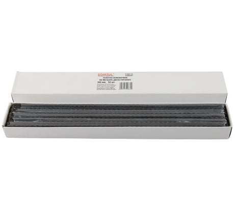 Полотно ножовочное по металлу 300 мм двухстороннее Standart 50 штук STARTUL ST4087-50