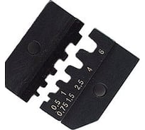 Плашка опрессовочная 0.25-6.0 кв мм KNIPEX KN-974908