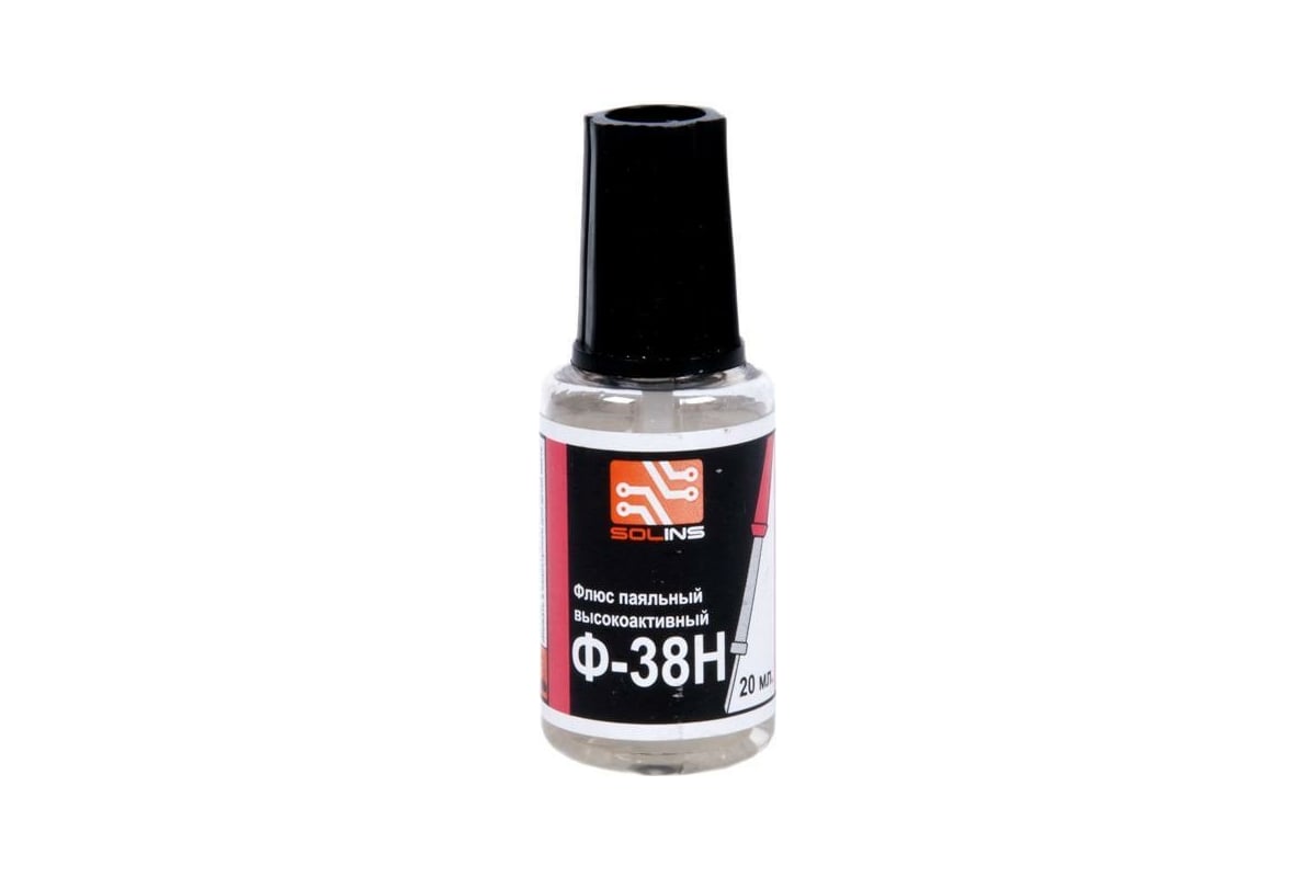 Флюс Ф-38Н 20 мл с кистью ZeepDeep 344382 - выгодная цена, отзывы ...
