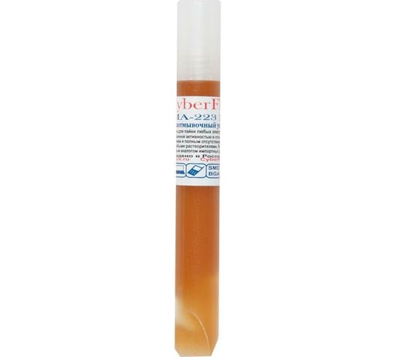 Флюс CyberFlux RMA-223 PRO безотмывочный универсальный 10 мл ZeepDeep 612469 1
