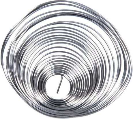 Припой ПОС 61 с канифолью (10 гр; спираль; диаметр 0.8 мм) ZeepDeep 344355