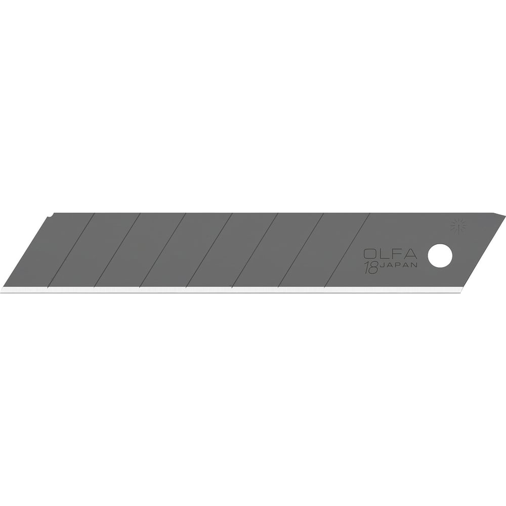 Сегментированные лезвия OLFA Excel black 18 мм, 50 шт, в боксе OL-LBB ...