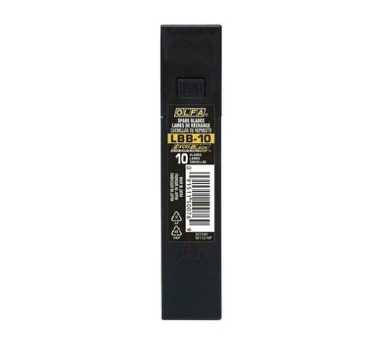 Сегментированные лезвия OLFA Excel black 18 мм, 50 шт, в боксе OL-LBB-50