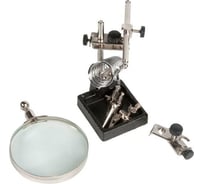 Третья рука с линзой 90 мм и подставкой под паяльник JM 508/ SI105 BAKU 778338