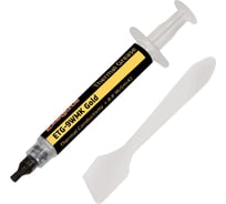 Термопаста ETG-9WMK Gold (8,6 Вт/(м·К), 2 г, шприц с лопаткой) ExeGate 282342