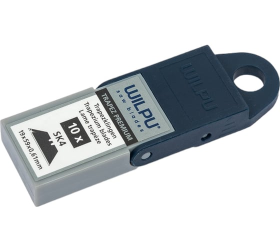 Лезвия сменные для ножа WCRB002 Black Diamont Trapez Premium 10 шт WILPU 5090700001