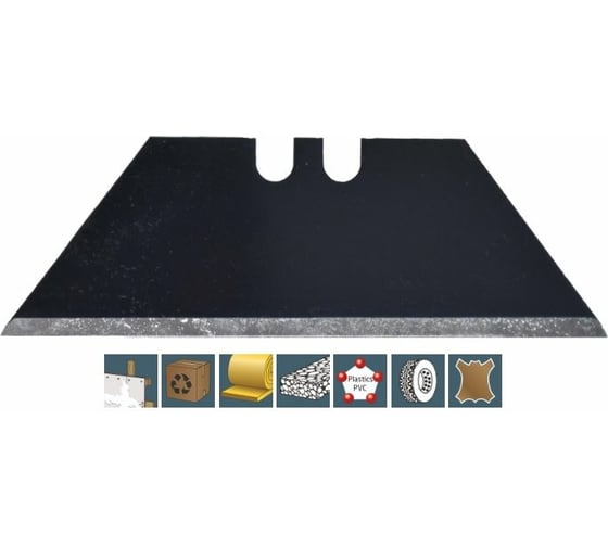 Лезвия сменные для ножа WCRB002 Black Diamont Trapez Premium 10 шт WILPU 5090700001