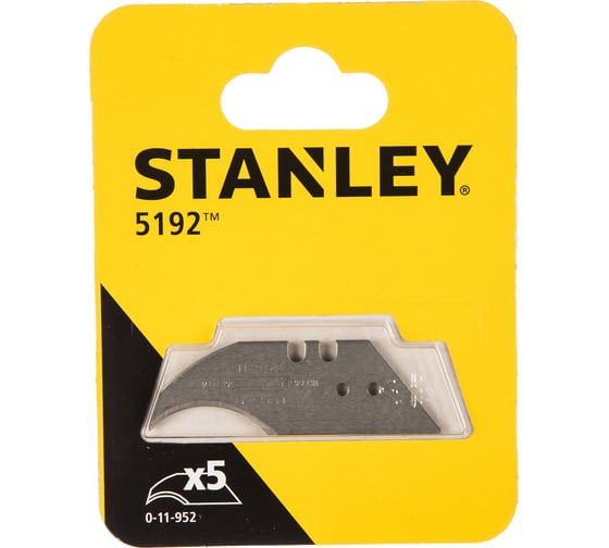 Лезвия (5 шт.) для ножа 5192 Stanley 0-11-952