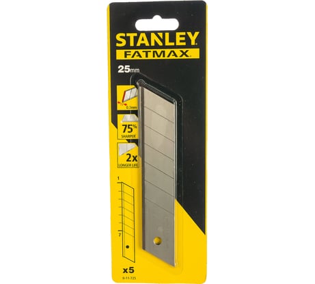 Лезвия FatMax® (25 мм; 5 шт.) для ножа Stanley 0-11-725