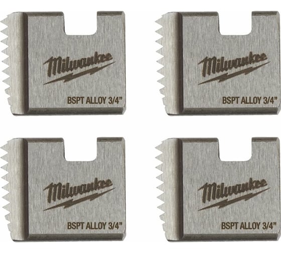 Набор резцов для резьбонарезного инструмента FPTD 3/4" BSPT Alloy Milwaukee 4932480228 1
