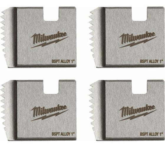 Набор резцов для резьбонарезного инструмента FPTD 1" BSPT Alloy Milwaukee 4932480229 1