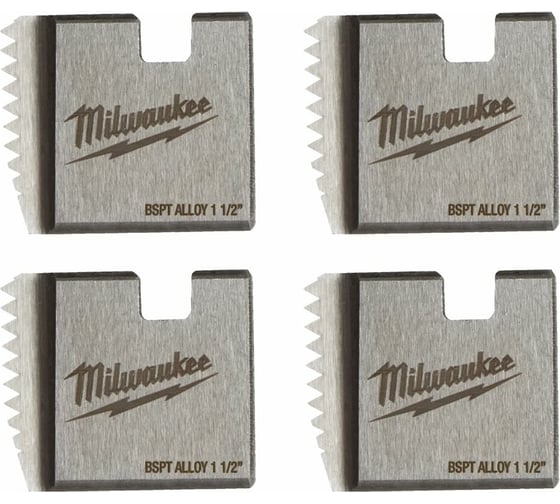 Набор резцов для резьбонарезного инструмента FPTD 1-1/2" BSPT Alloy Milwaukee 4932480231 1