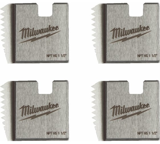 Набор резцов для резьбонарезного инструмента FPTD 1-1/2" NPT HS Milwaukee 48361111 1