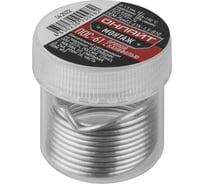 Припой ПОС-61 (банка, 1.5 мм, 10 г) ОНЛАЙТ 90098