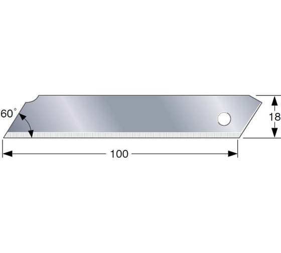 Лезвия сменные Solid Endura-Blade (18 мм; 10 шт.) Tajima LCB50SN/YE 1