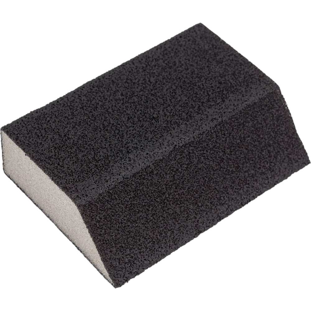 Губка шлифовальная угловая, алюминий-оксидная, 100x70x25 мм, Р 240 ...