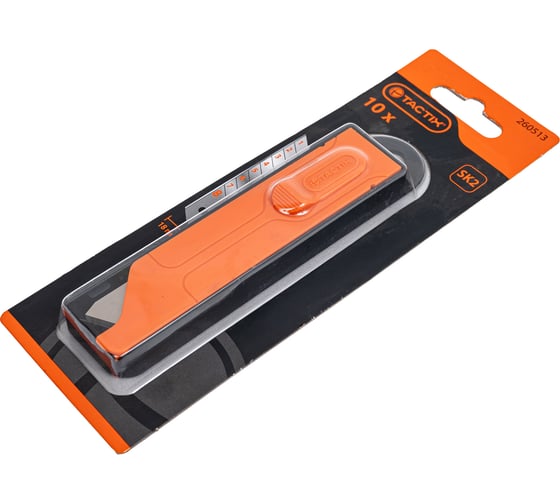 Лезвие 18 мм, 10 шт, сталь SK2 TACTIX 260513