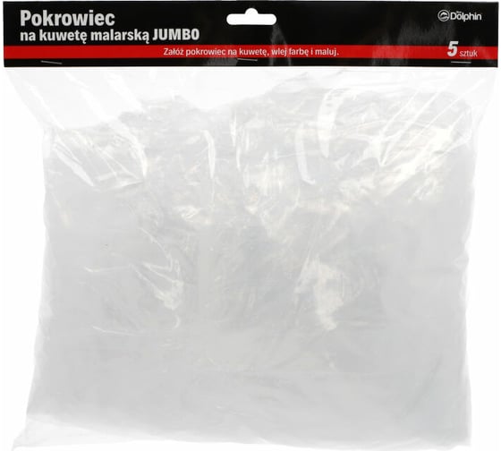Пакет-чехол укрывочный на ванночку для краски (кювету) Painting Tray Jumbo Cover 5 шт Blue Dolphin CJT_58379 1