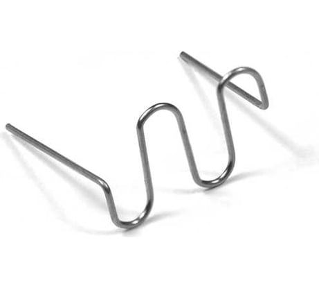 Скоба крупная змейка (100 шт; 0.6 мм) для ремонта пластика RedHotDot ST06002