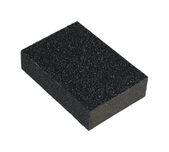 Губка для шлифования №25/12 (100x70x25 мм; Р60/100) SANTOOL 060213-100-610