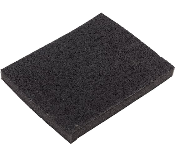 Губка для шлифования №16/10 (125x100x10 мм; Р80/120) SANTOOL 060213-125-812