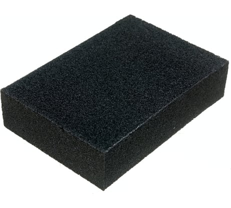 Губка для шлифования №16/10 (100x70x25 мм; Р80/120) SANTOOL 060213-100-812
