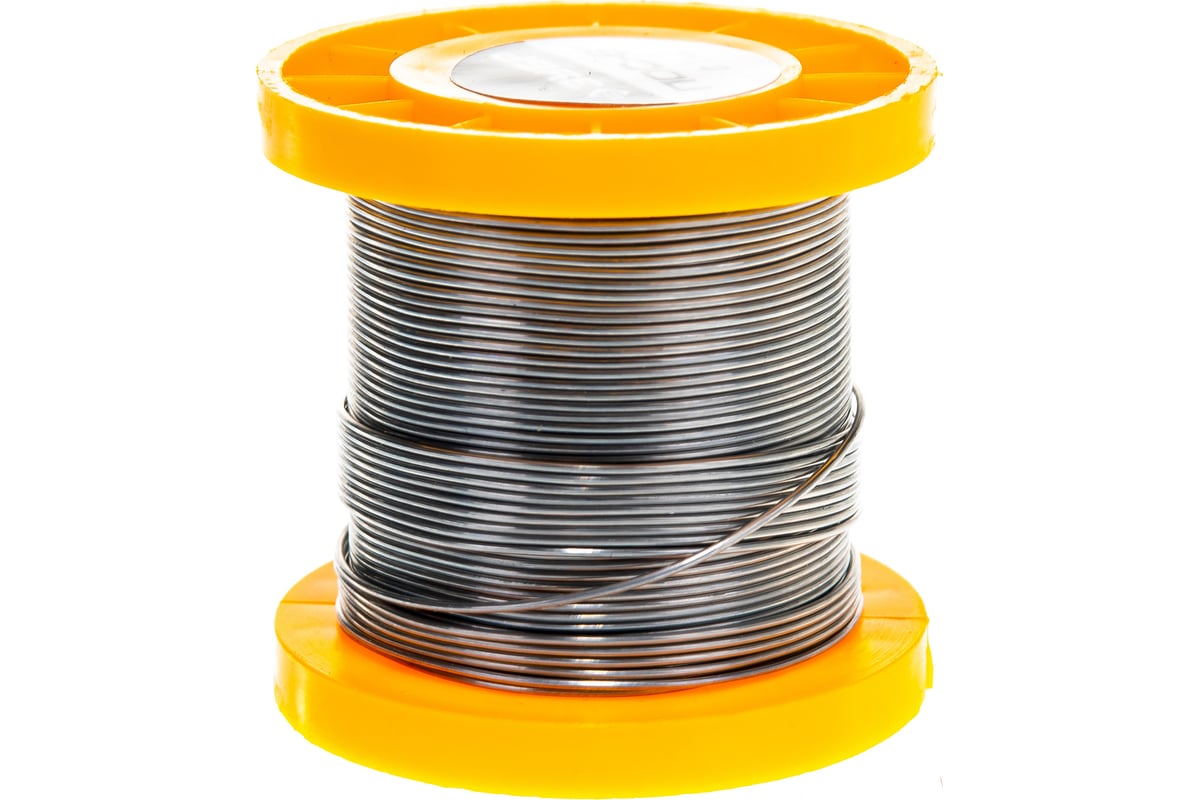 Припой ПОС 61 (0.8 мм; 100 г; трубка с канифолью) Зубр 55450-100-08C ...