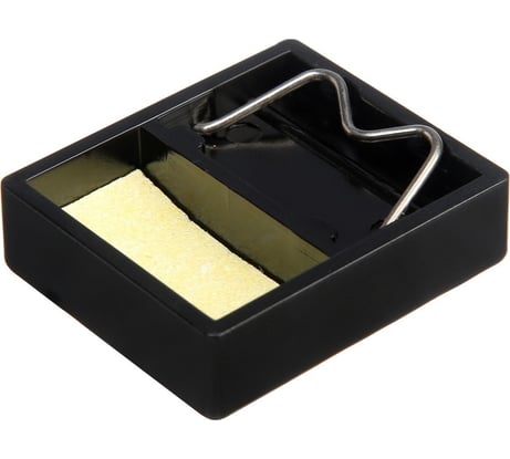 Подставка под паяльник с губкой для очистки жала ТУНДРА 9098439