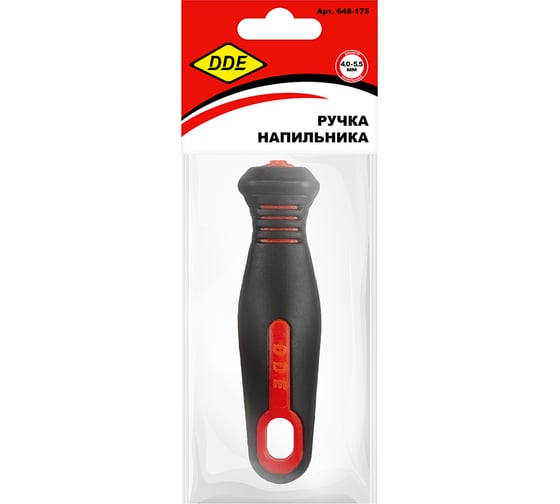 Ручка напильника пластик DDE 648-175