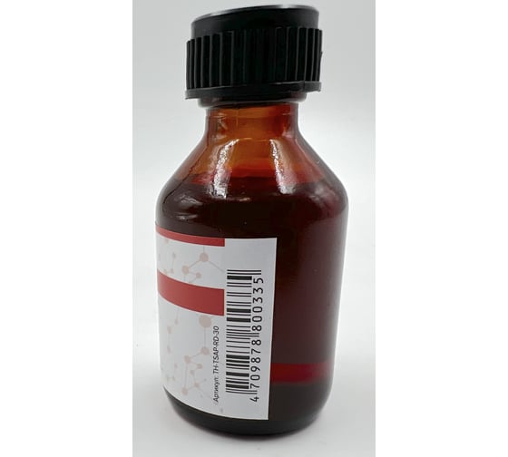Цапон лак красный 30 мл, стекло TECHHIM TH-TSAP-RD-30
