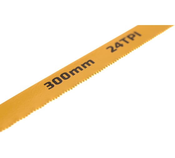 Ножовочное полотно по металлу биметаллическое (300 x 12.5 мм; 24TPI) TOPEX 10A330