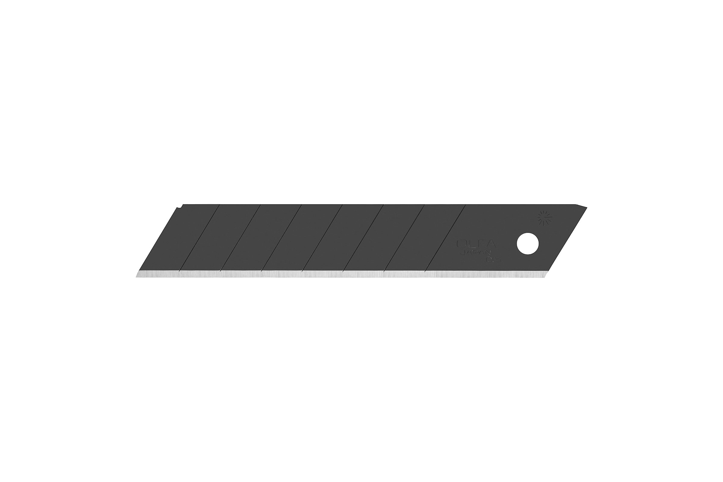 СегментированныелезвияOLFAExcelBlack18х100х0.5мм,10штOL-LBB-10B