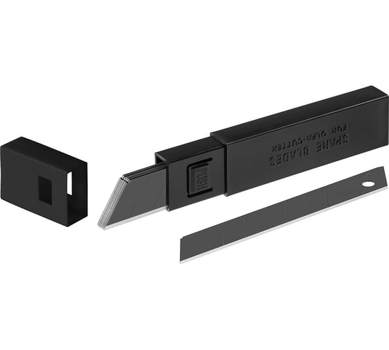 Сегментированные лезвия OLFA Excel Black 18х100х0.5 мм, 10 шт OL-LBB-10B