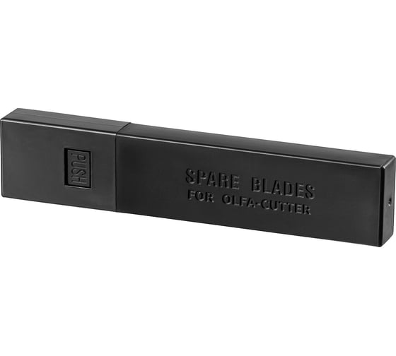 Сегментированные лезвия OLFA Excel Black 18х100х0.5 мм, 10 шт OL-LBB-10B