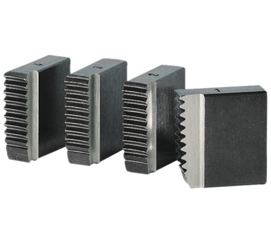 Комплект резьбонарезных ножей BSPT R 1.1/4", 4 штуки SUPER-EGO 6007D4000