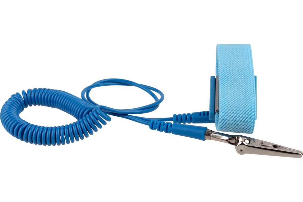Pearstone Anti-Static Wrist Strap (6', Blue)