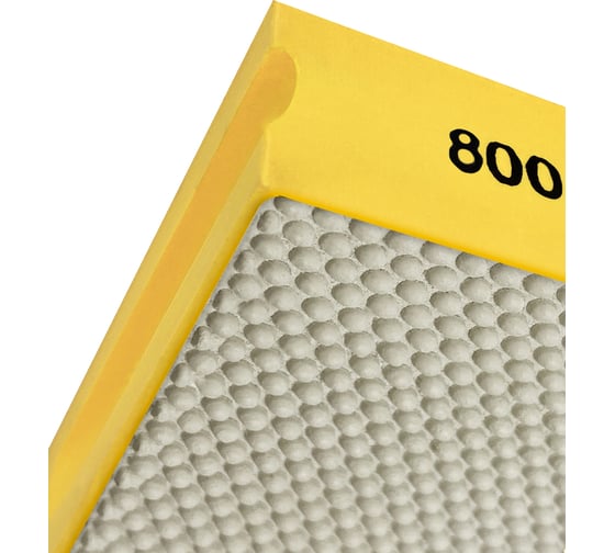 Губка алмазная гальваническая шлифовальная 90x55 мм, Р800 vertextools 90-55-800