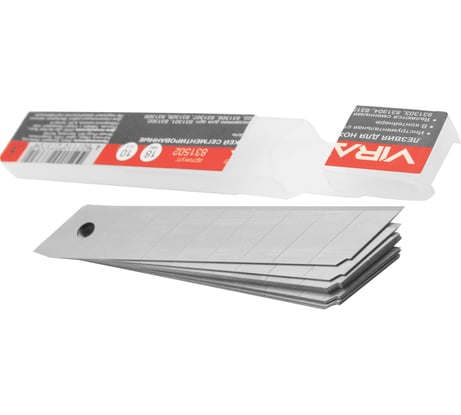 Лезвия сегментированные (18 мм; 10 шт) для ножей VIRA 831502