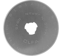 Лезвие круглое для ножей RTY-2/G, RTY-2/DX, 45-C (45х0.3 мм) OLFA OL-RB45-1