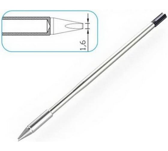Жало со встроенным нагревателем t130-1.6d ATTEN 103516