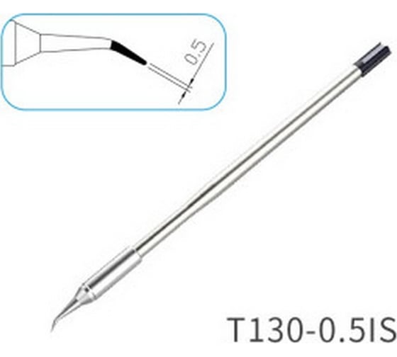 Жало со встроенным нагревателем t130-0.5is ATTEN 103526