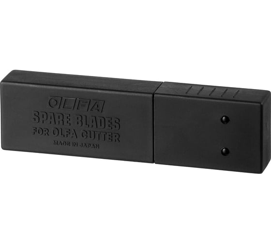 Сегментированные лезвия OLFA Excel Black 9х80х0.38 мм 50 шт. OL-ABB-50B